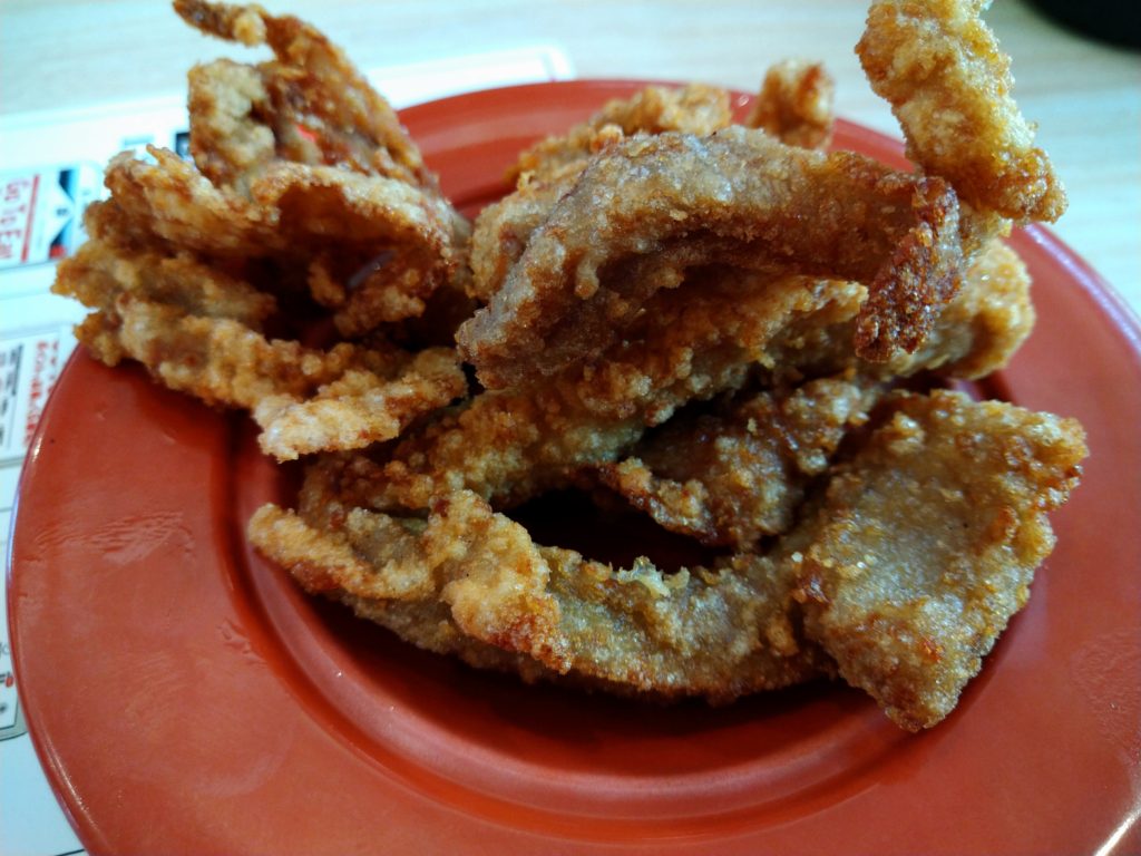 これがくら寿司の鮪の竜田揚げだ!