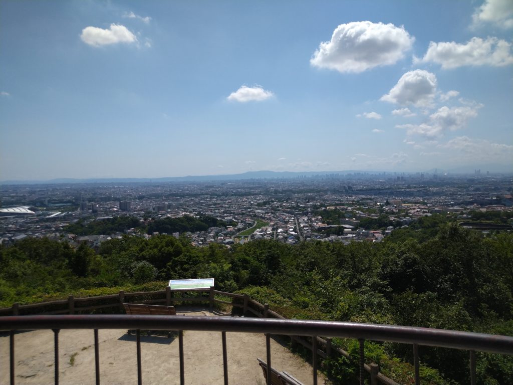 甲山展望台からの景色は素晴らしいです。